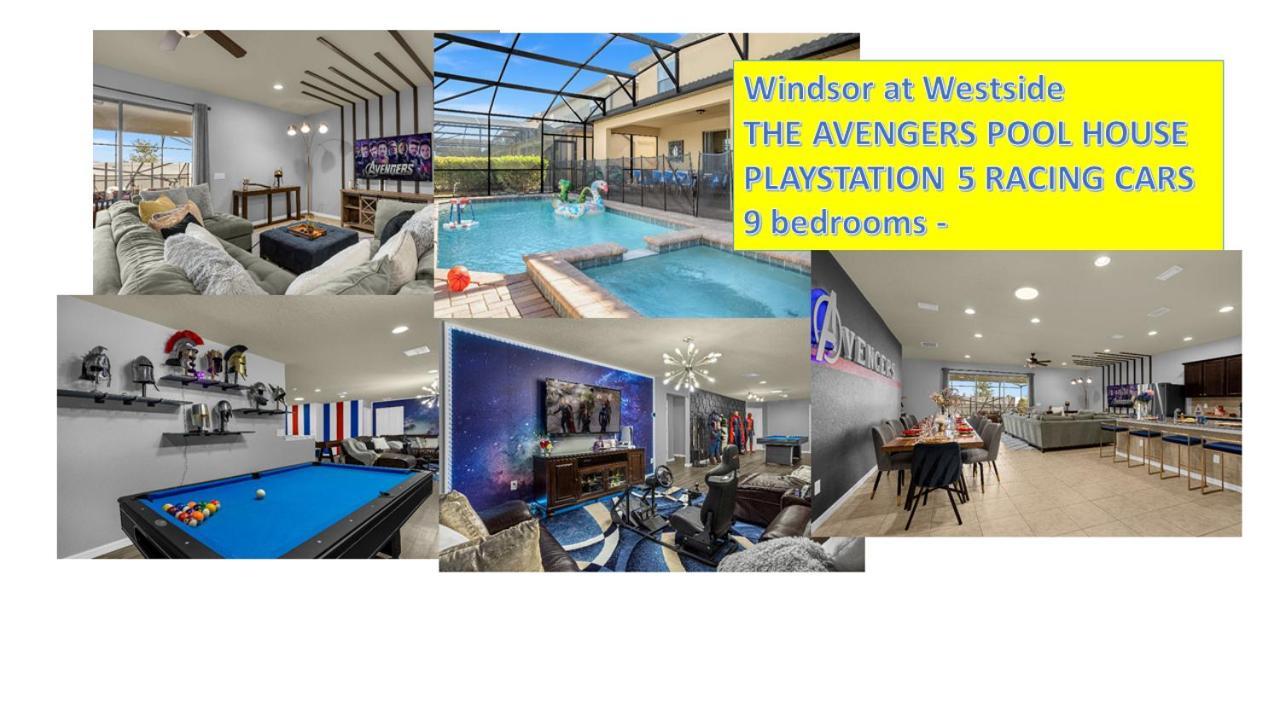 Windsor At Westside Avenger Newest Ps5 Gameroom Kissimmee Bagian luar foto